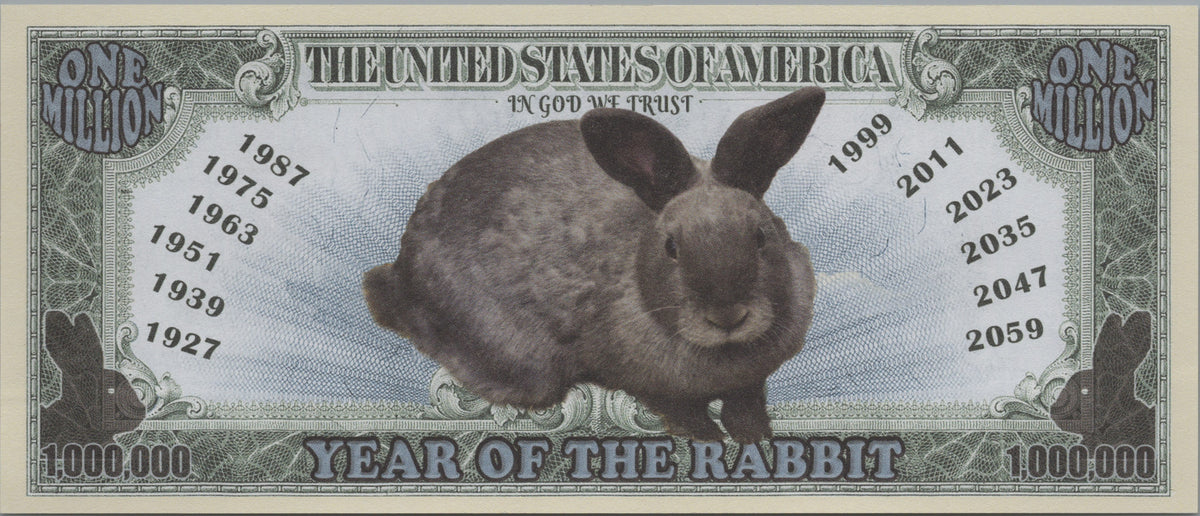 Year of the Rabbit: Chinese Zodiac Fantasy Note