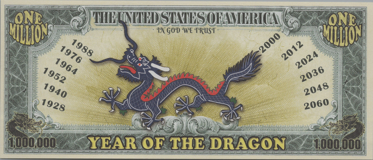 Year of the Dragon: Chinese Zodiac Fantasy Note