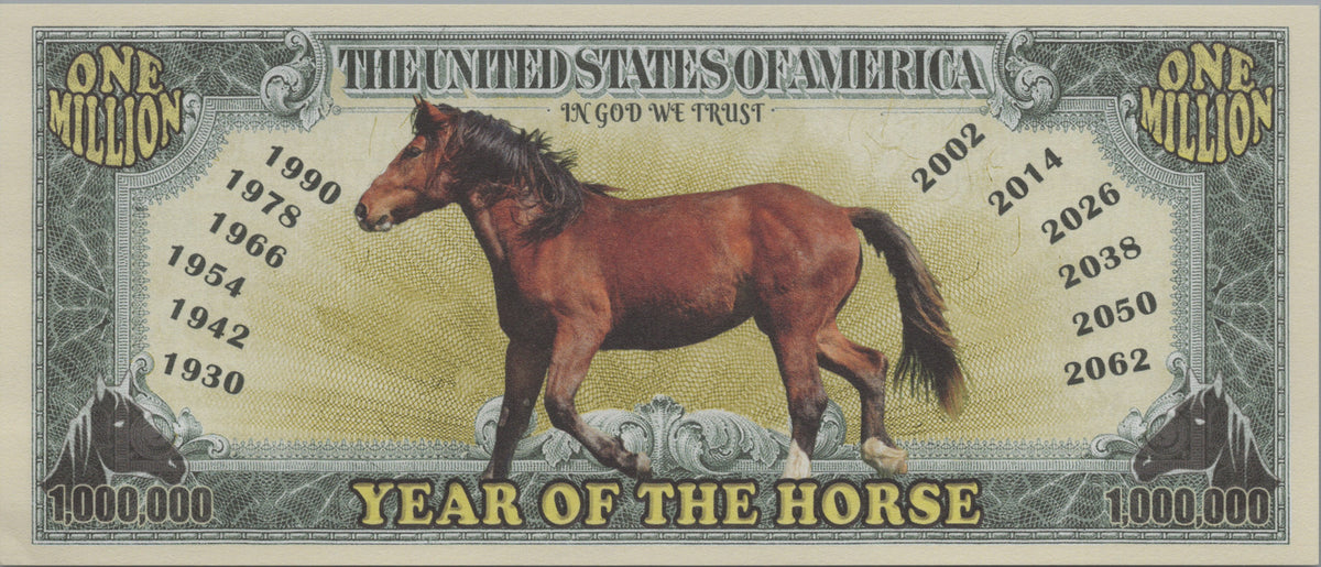 Year of the Horse: Chinese Zodiac Fantasy Note