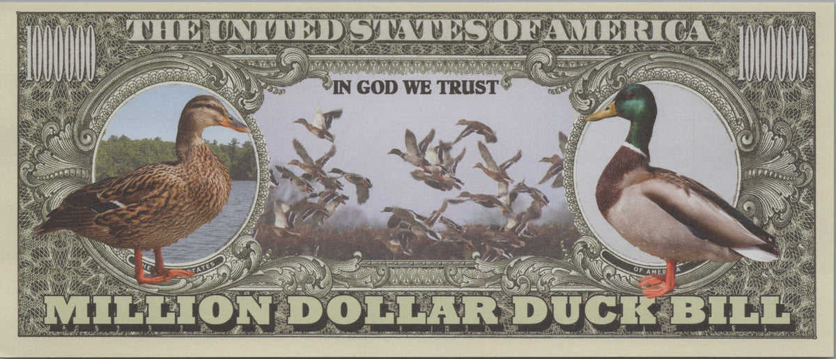 Mallard Ducks, Fantasy Million Note, Wildlife Series
