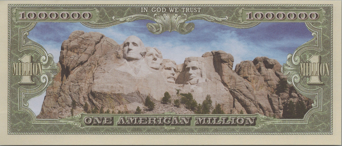 Mount Rushmore National Memorial Million, Fantasy Note, America Series