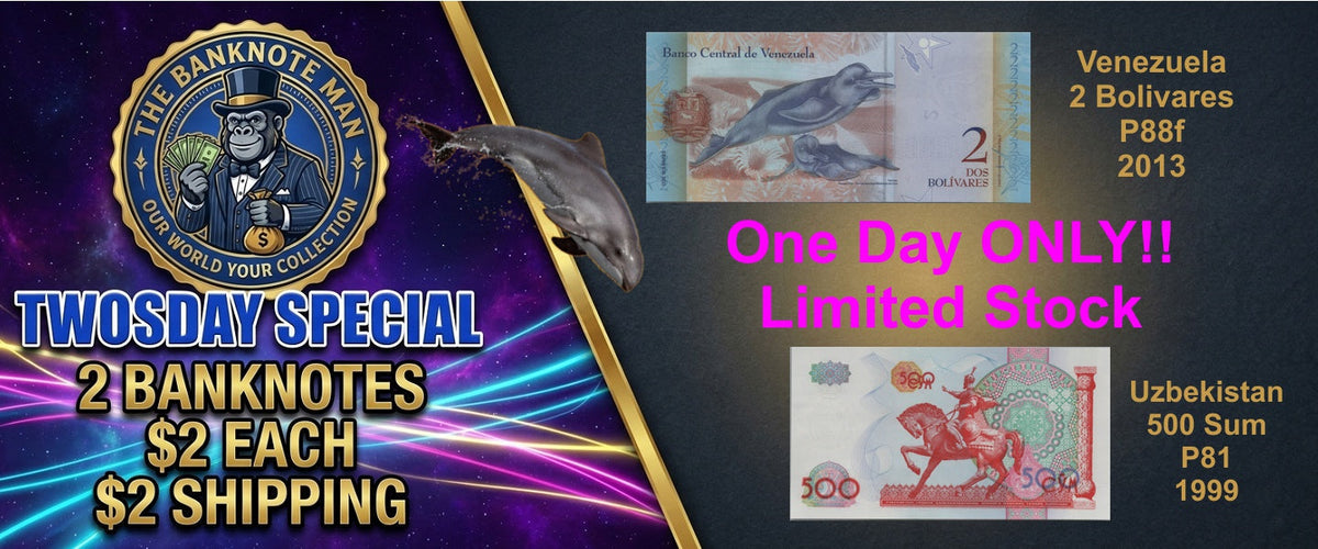 Its TWOSDAY - $2 Banknote Specials - September 8th
