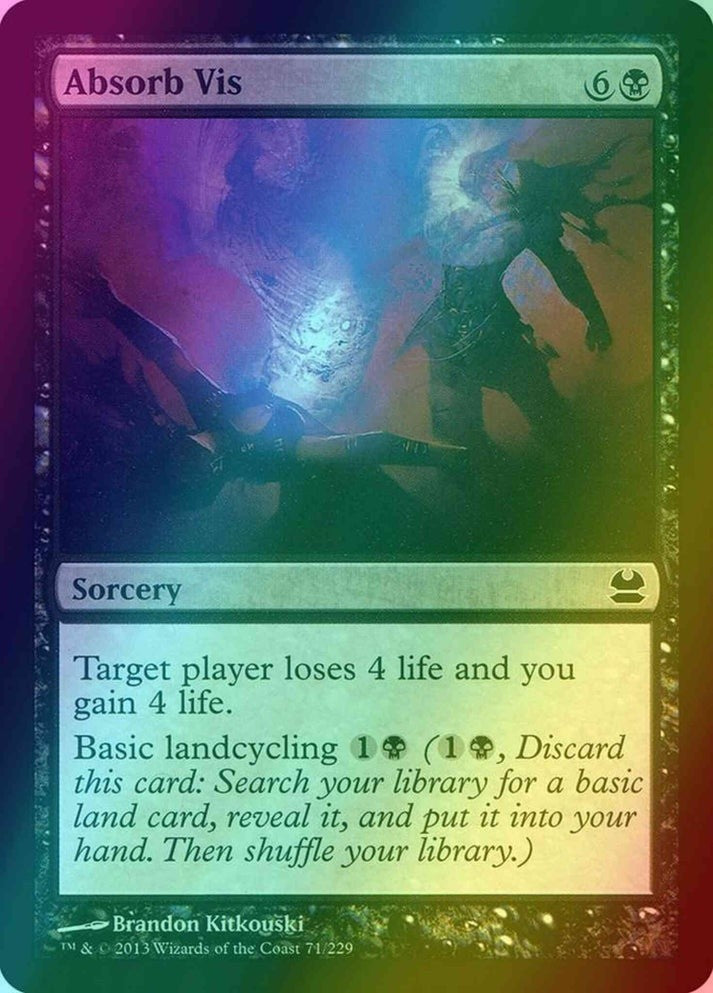 Absorb Vis FOIL (LP-NM) ~ Modern Masters #71 MTG