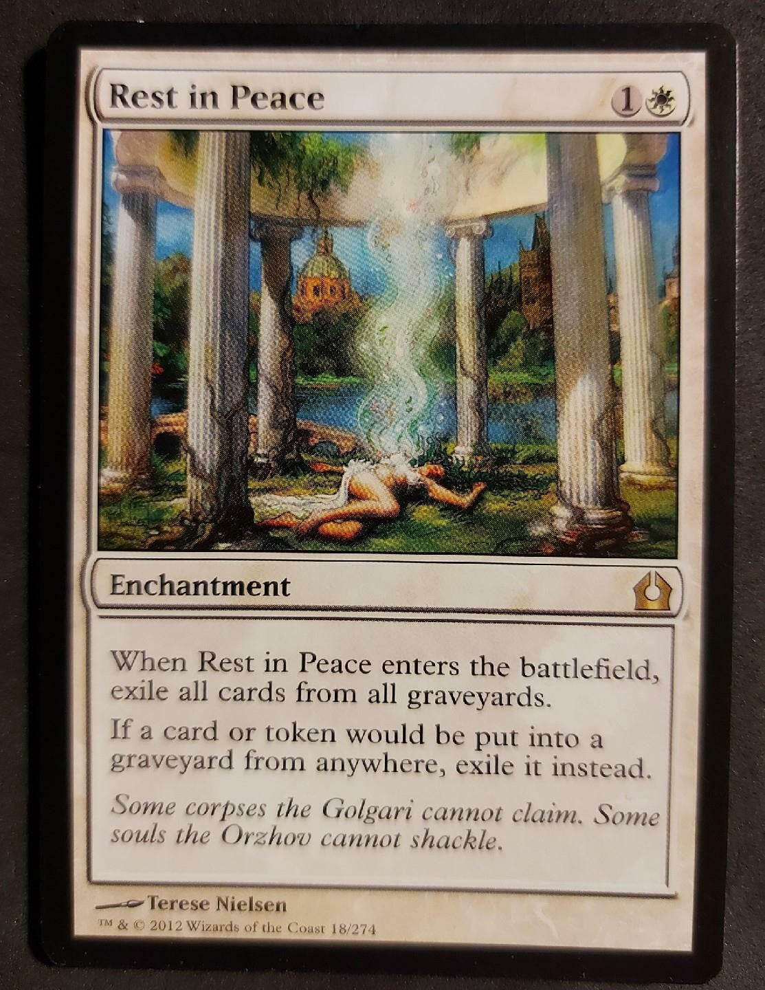 Rest In Peace (LP-NM) ~ Rare from Return to Ravnica #18 MTG