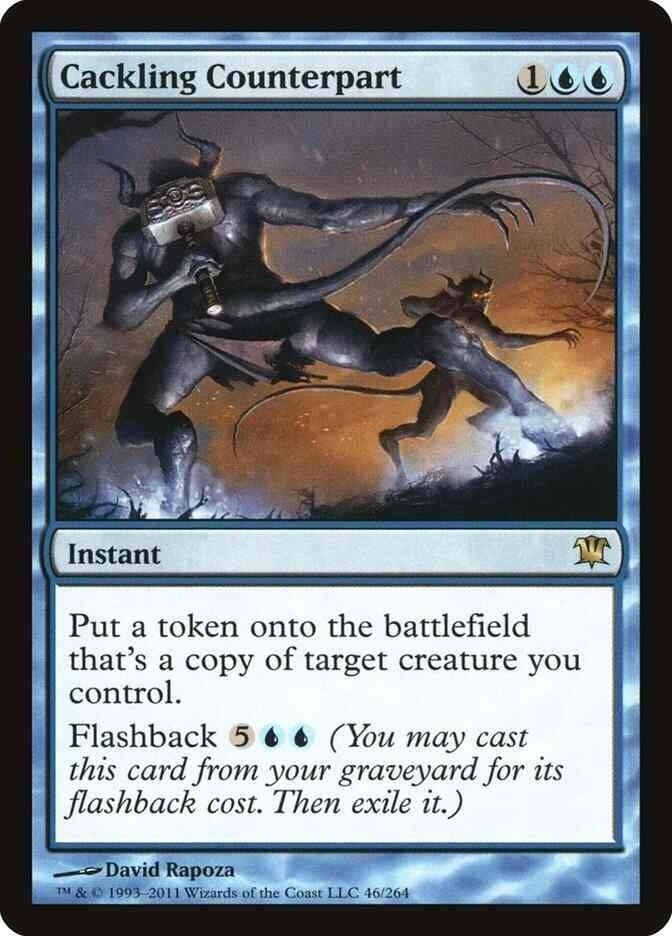 Cackling Counterpart (LP-NM) ~ Rare from Innistrad #46 MTG