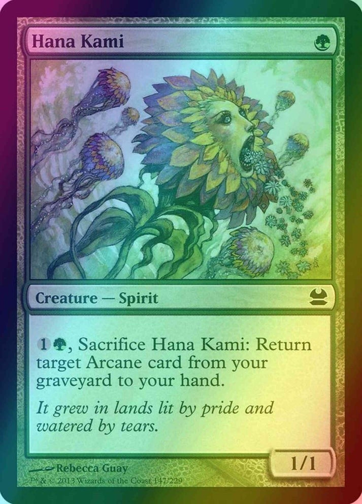 Hana Kami FOIL (LP-NM) ~ Modern Masters #147 MTG