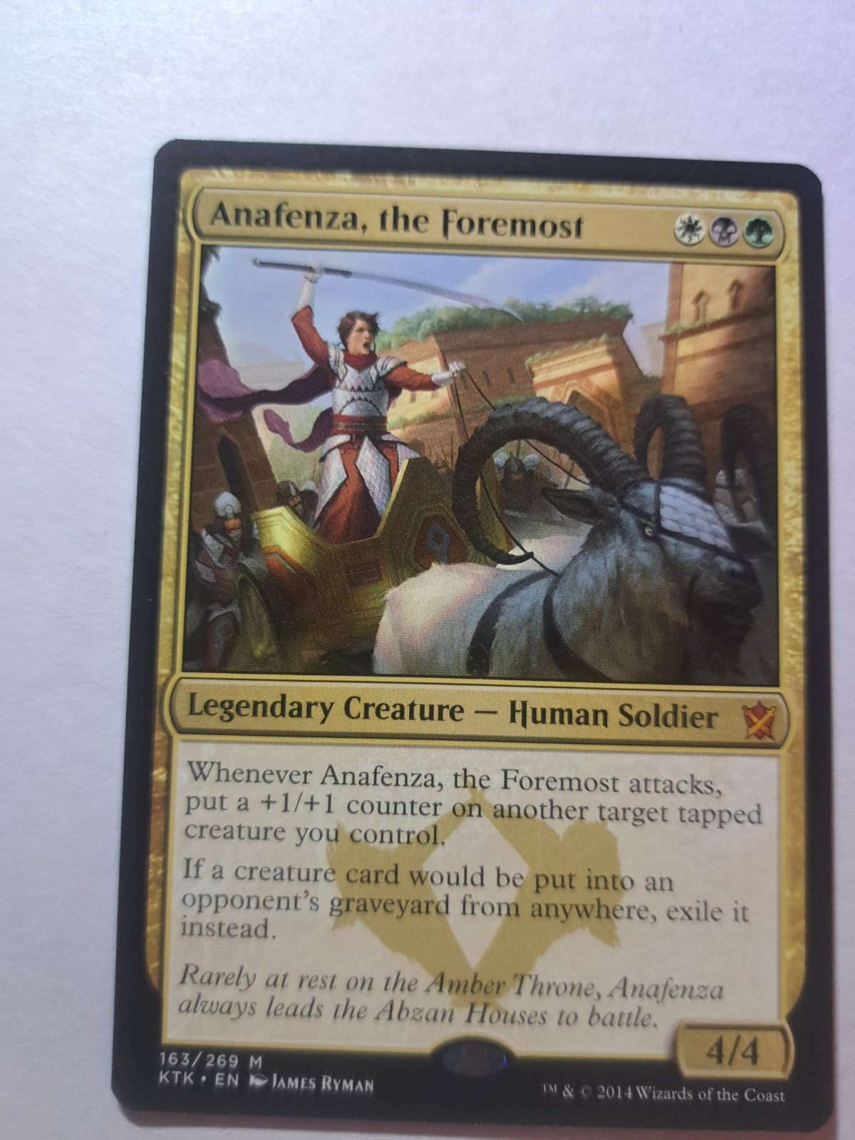 Anafenza, the Foremost (LP-NM) ~ Khans of Tarkir #159 MTG