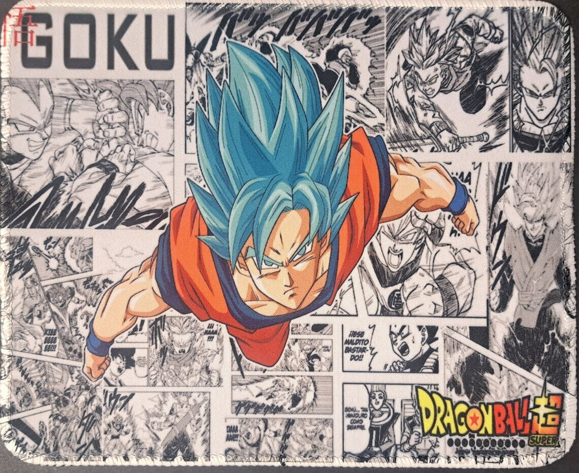 GOKU Dragon Ball Z MOUSE PAD; 22x18x.2 cm; Locking Edge, Non slip