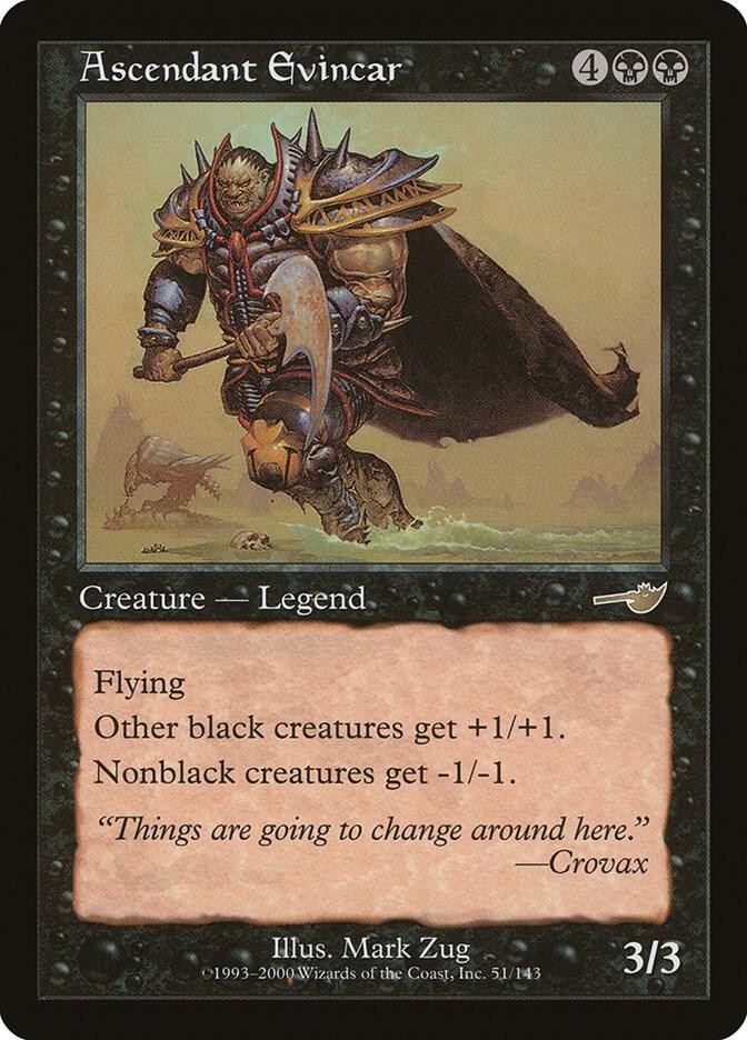Ascendant Evincar (LP-NM) R from Nemesis #51 MTG