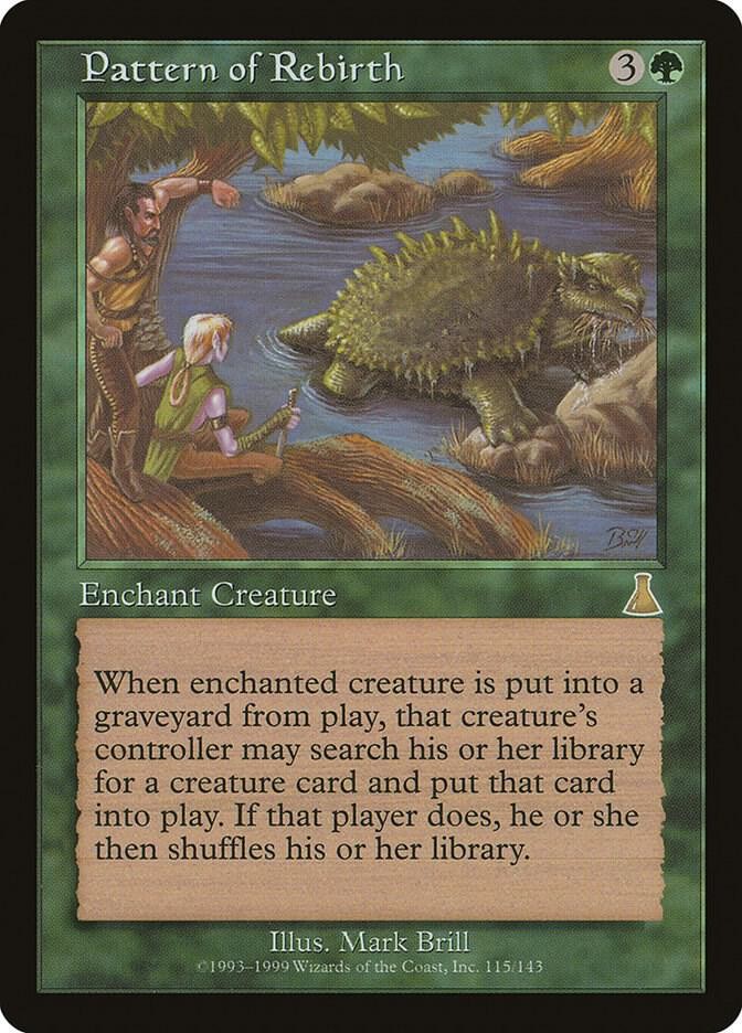 Pattern of Rebirth (LP-NM) R from Urza's Destiny #115 MTG