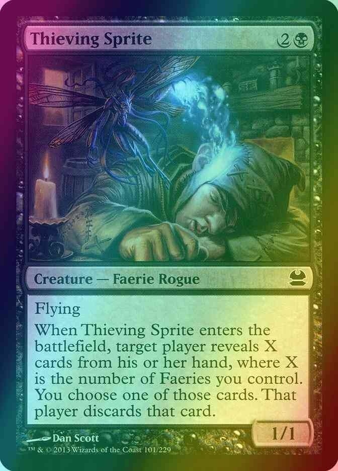 Thieving Sprite FOIL (LP-NM) ~ Modern Masters #101 MTG