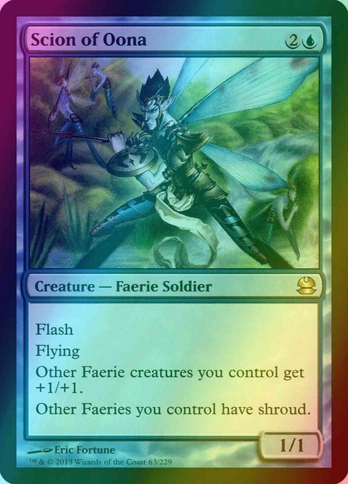Scion of Oona FOIL #63 (LP-NM) RARE from Modern Masters MTG 2013