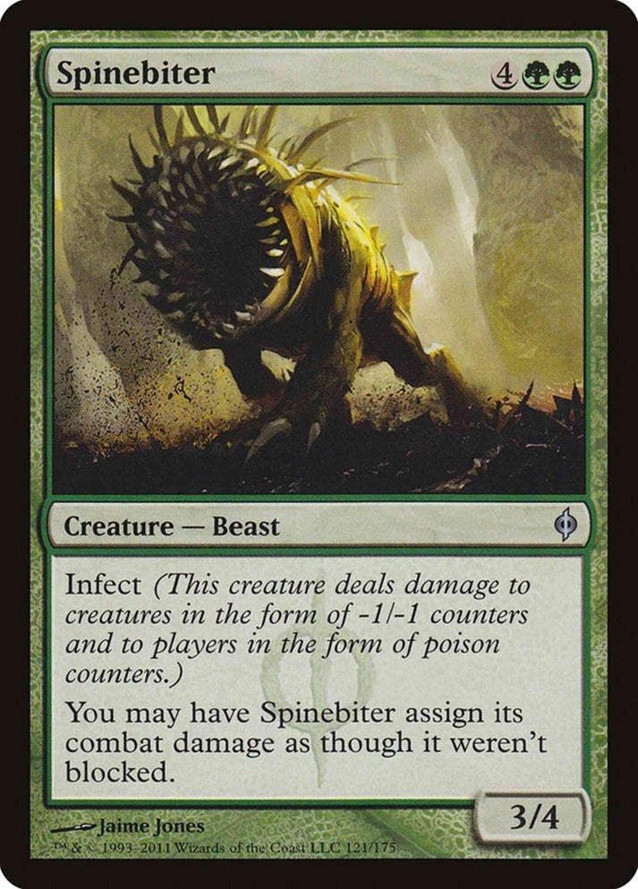 Spinebiter (LP-NM) ~ from New Phyrexia #121 MTG