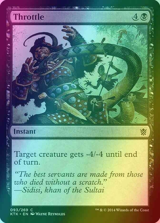 Throttle FOIL (LP-NM) ~ Khans of Tarkir #93 MTG