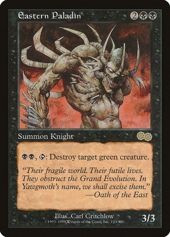 Eastern Paladin (LP-NM) R from Urza's Saga #133 MTG