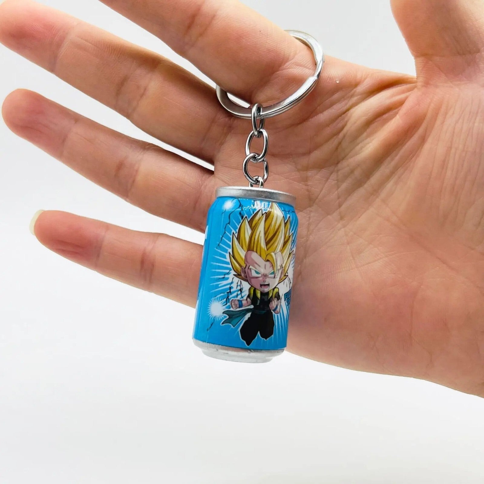 FUTURE TRUNKS (Yellow) Dragon Ball Z Keychain, Back Pack or Phone clip