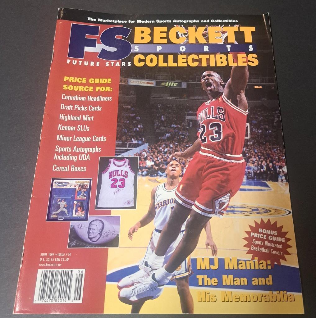 Michael Jordan June 1997 FS Beckett Sports Collectibles Magazine Issue