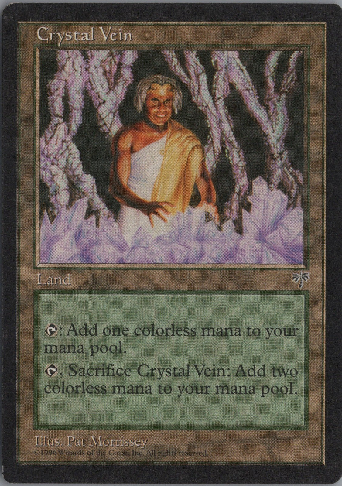Crystal Vein #325 (LP) from Mirage MTG 1996