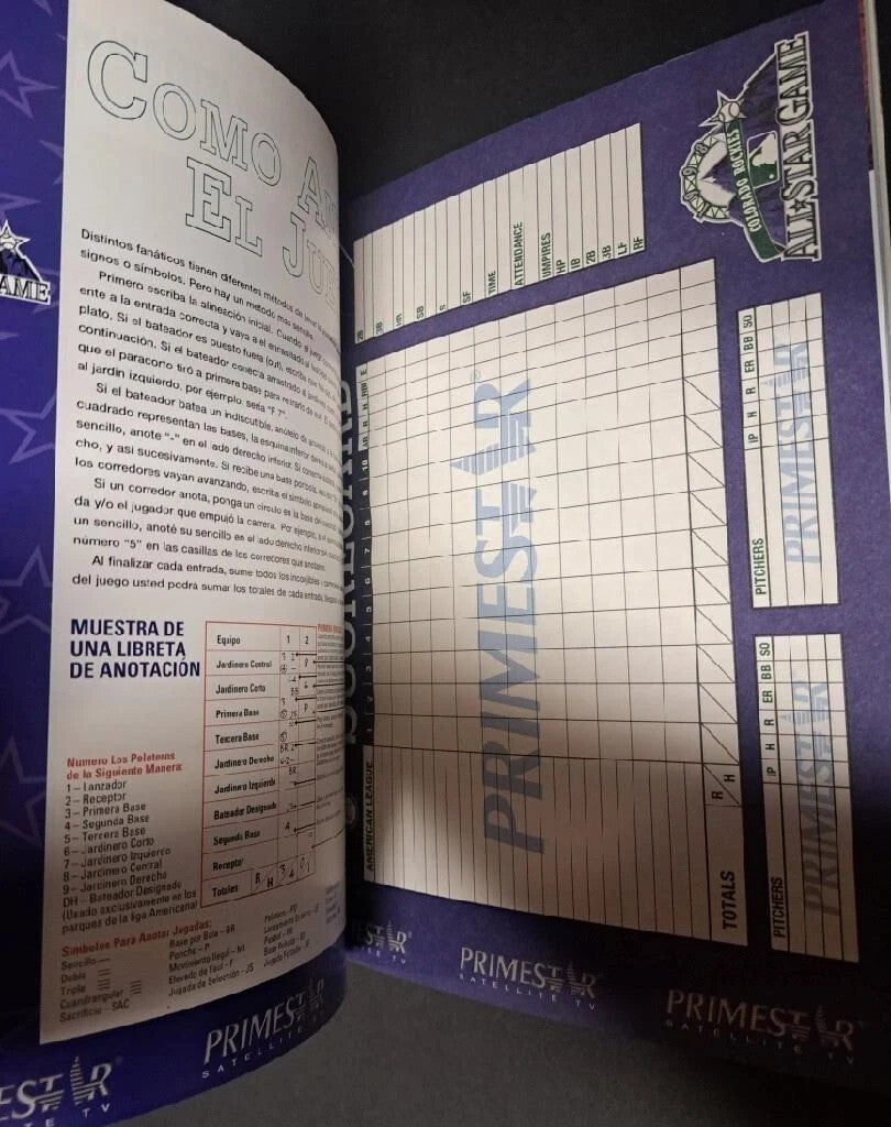 MLB Set: 1998 Colorado & 1999 Boston All Star Game Programs ~ Mint Sealed 🍁⚾
