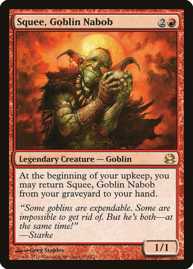 Squee, Goblin Nabob #130 (LP-NM) RARE from Modern Masters MTG 2013