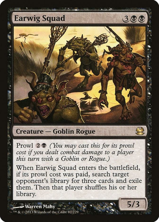 Earwig Squad #82 (LP-NM) RARE from Modern Masters MTG 2013