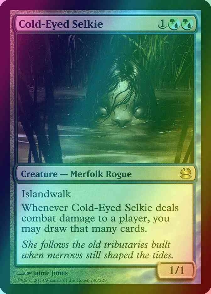 Cold-Eyed Selkie FOIL #186 (LP-NM) RARE from Modern Masters MTG 2013