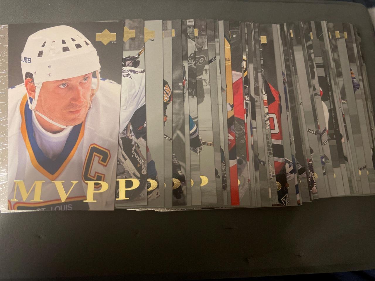 1996-97 NHL UPPER DECK MVP COMPLETE 45 Hockey Card Inset Set; GRETZKY, Stars