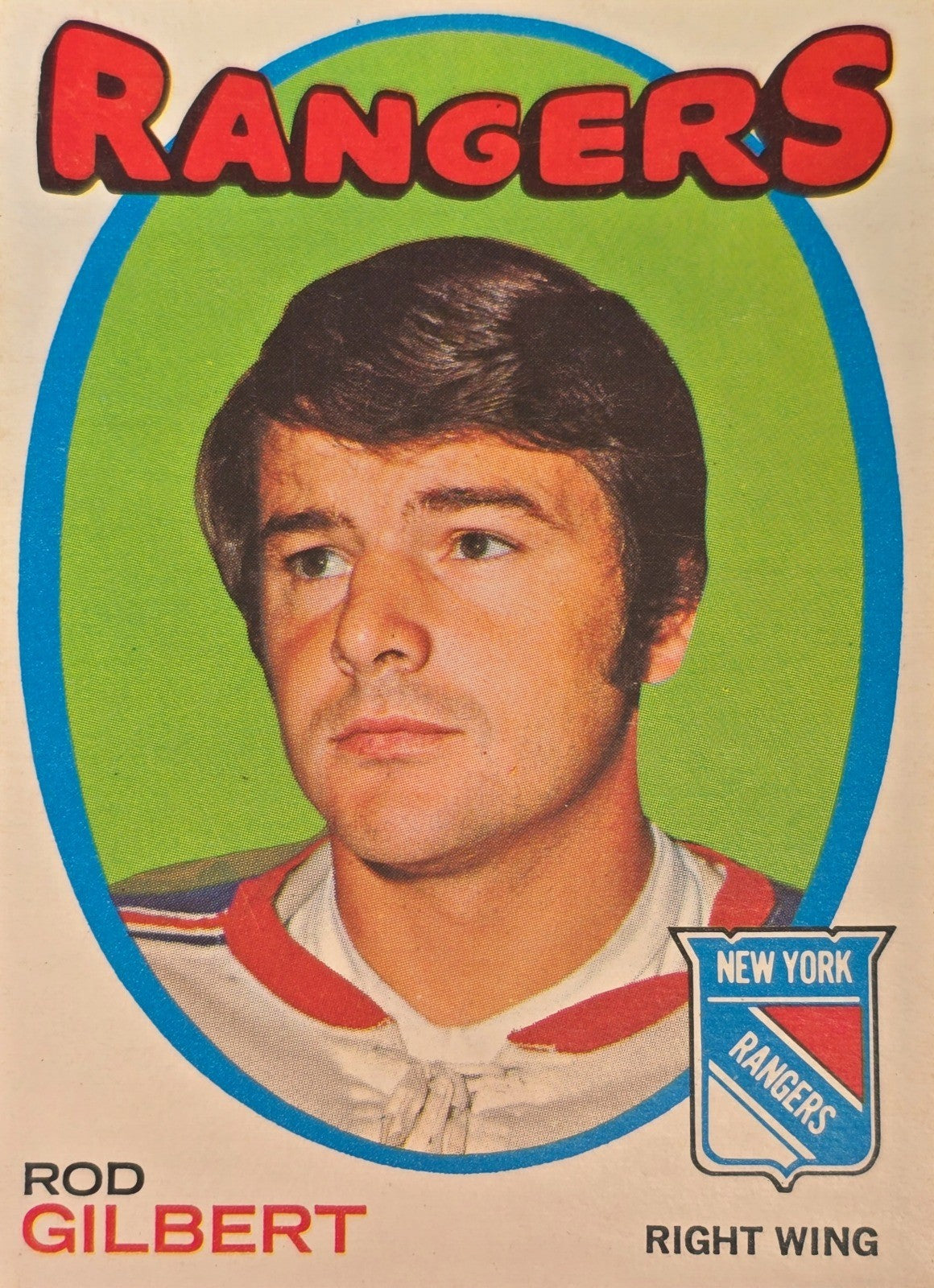 1971-72 O-Pee-Chee #123 Rod Gilbert EX+ New York Rangers