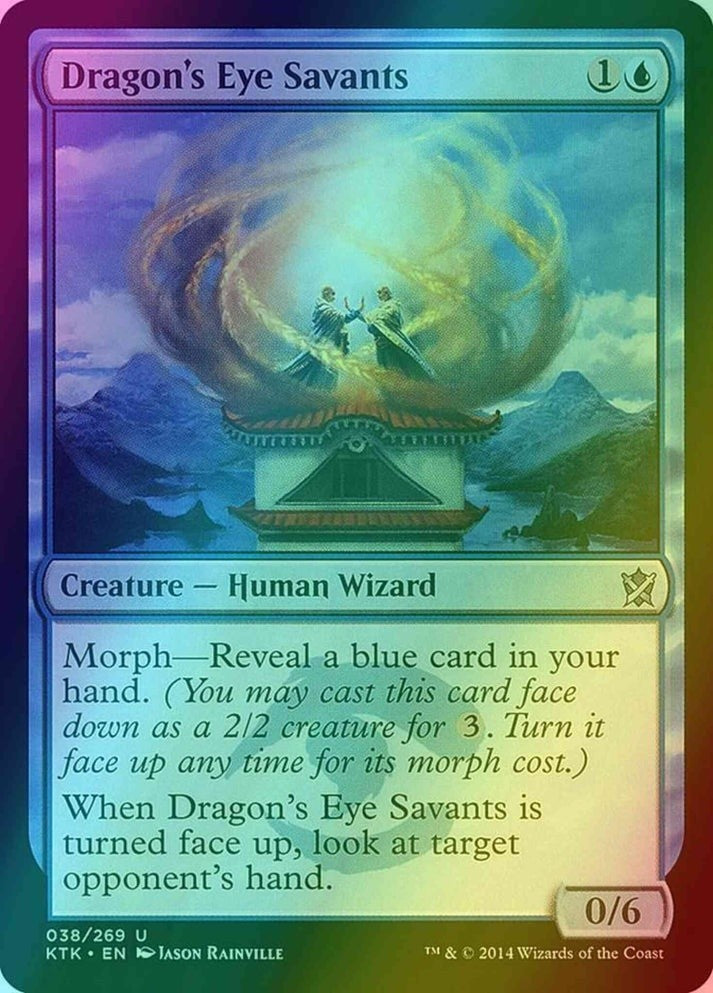 Dragon's Eye Savants FOIL (LP-NM) ~ Khans of Tarkir #38 MTG