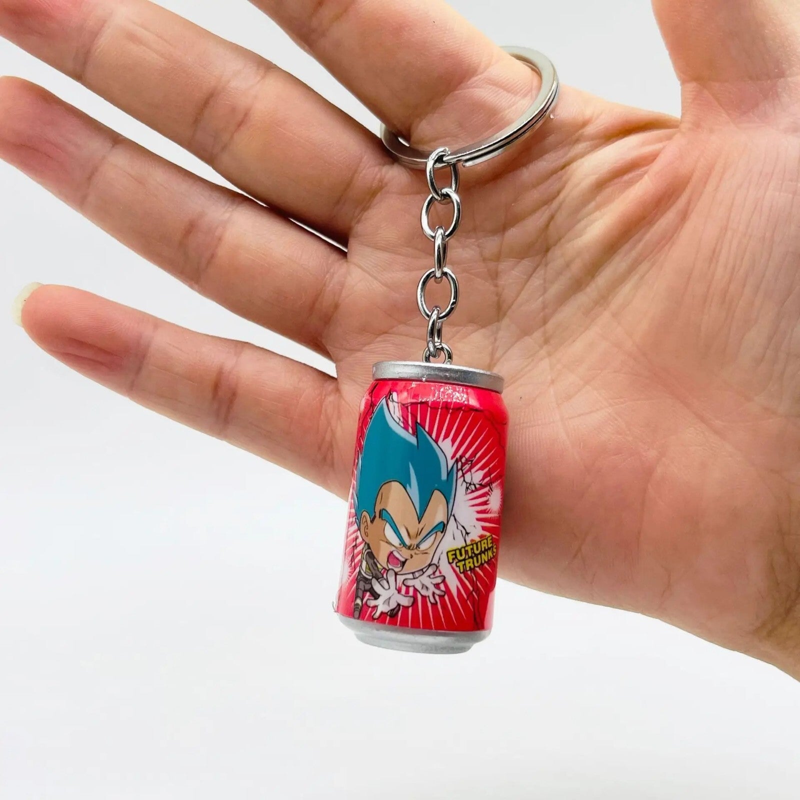 VEGETA - Super Saiyan Blue Dragon Ball Z Keychain, Back Pack or Phone clip