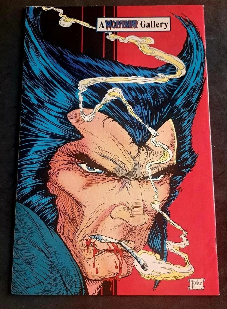 WOLVERINE ~ Vol. 2 #6 ~ Direct Edition ~ (VF~ 8.0) ~ McFarlane Art on Back