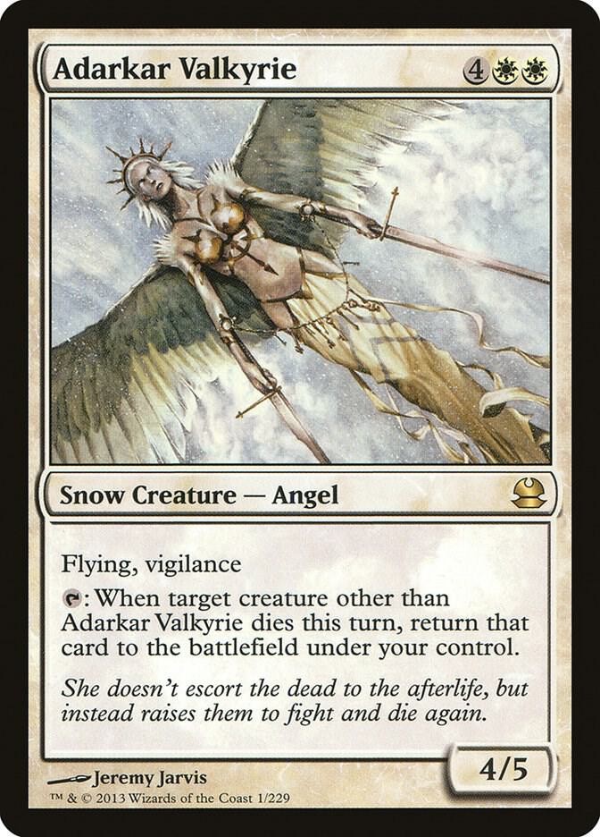 Adarkar Valkyrie #1 (LP-NM) RARE from Modern Masters MTG 2013