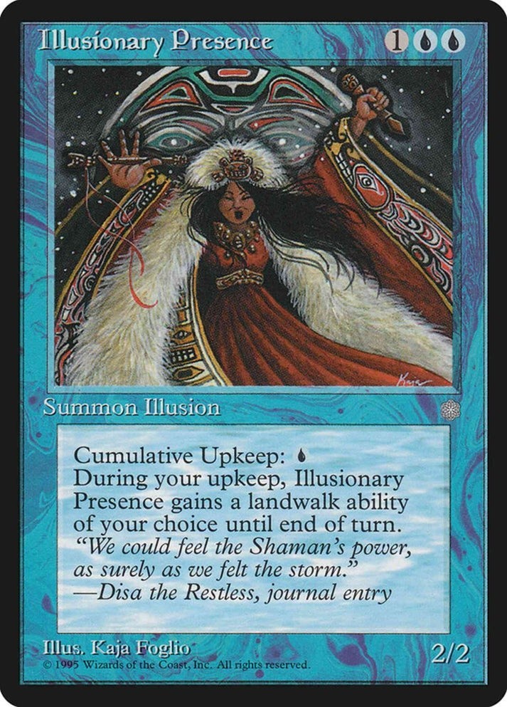 Illusionary Presence (LP-NM) ~ Rare from Ice Age #76 MTG