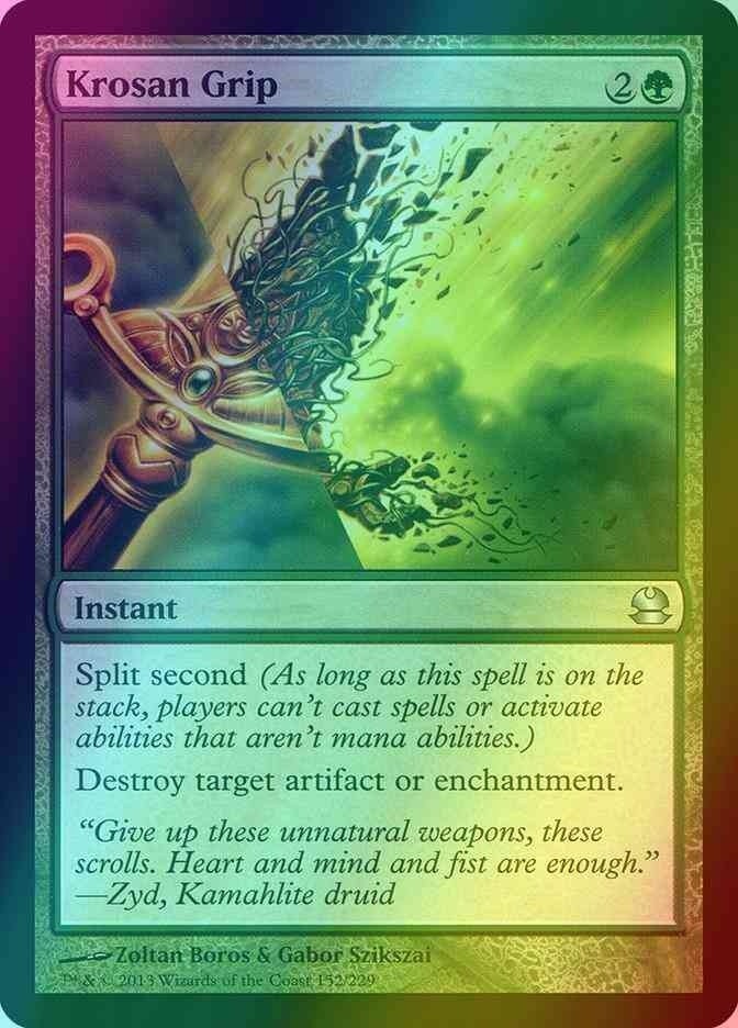 Krosan Grip FOIL (Lp-NM) ~ Modern Masters #152 MTG