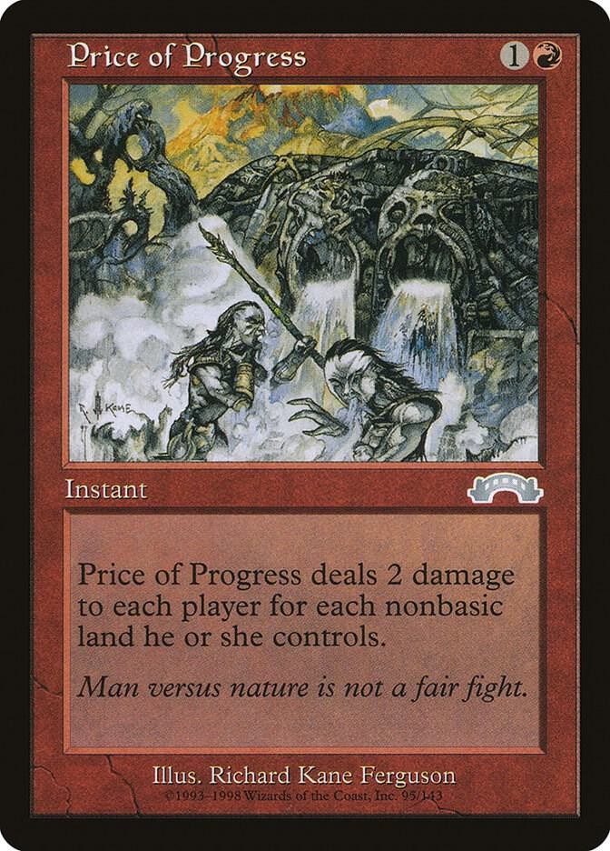 Price of Progress (LP-NM) from Exodus # 95 1998 MTG