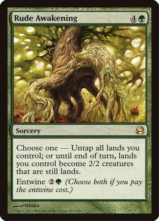 Rude Awakening (Lp-NM) ~ Rare from Modern Masters #160 MTG