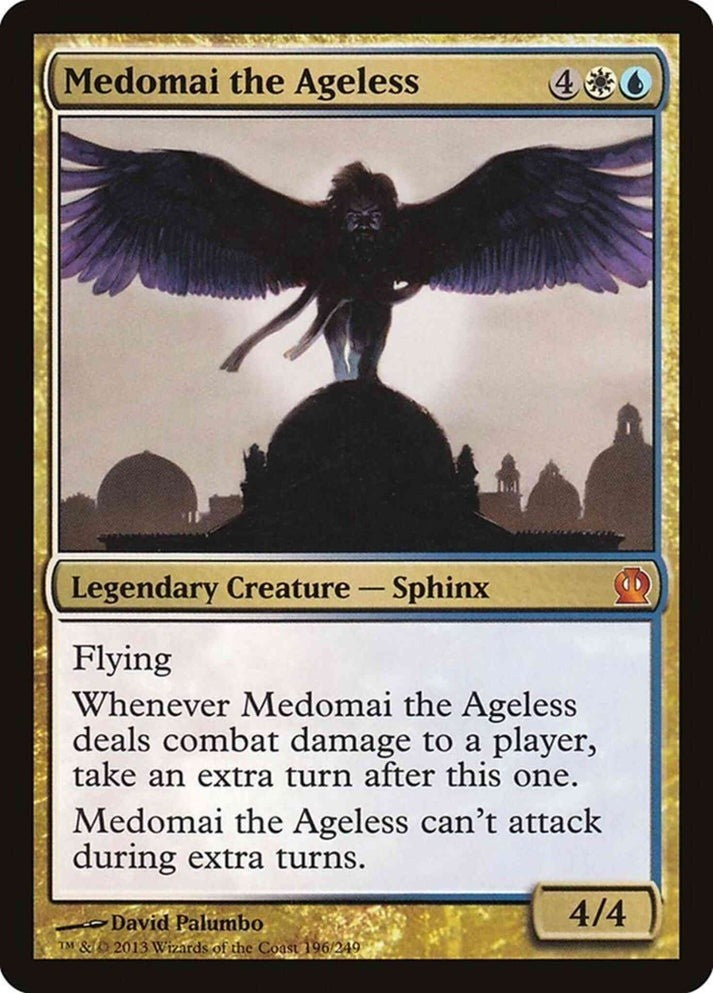 Medomai the Ageless (LP-NM) ~ Mythic Rare from Theros #196 MTG