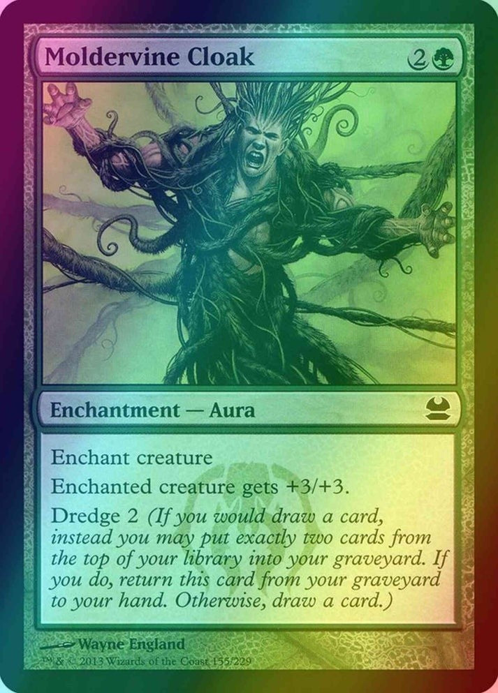 Moldervine Cloak FOIL (LP-NM) ~ Modern Masters #155 MTG