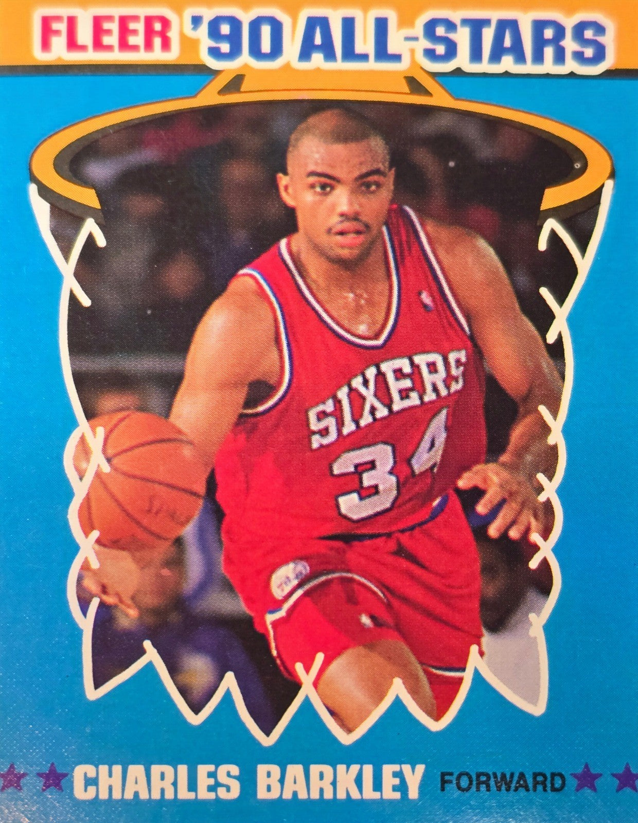 1990-91 Fleer - All-Stars #1 Charles Barkley NM - Philadelphia 76ers