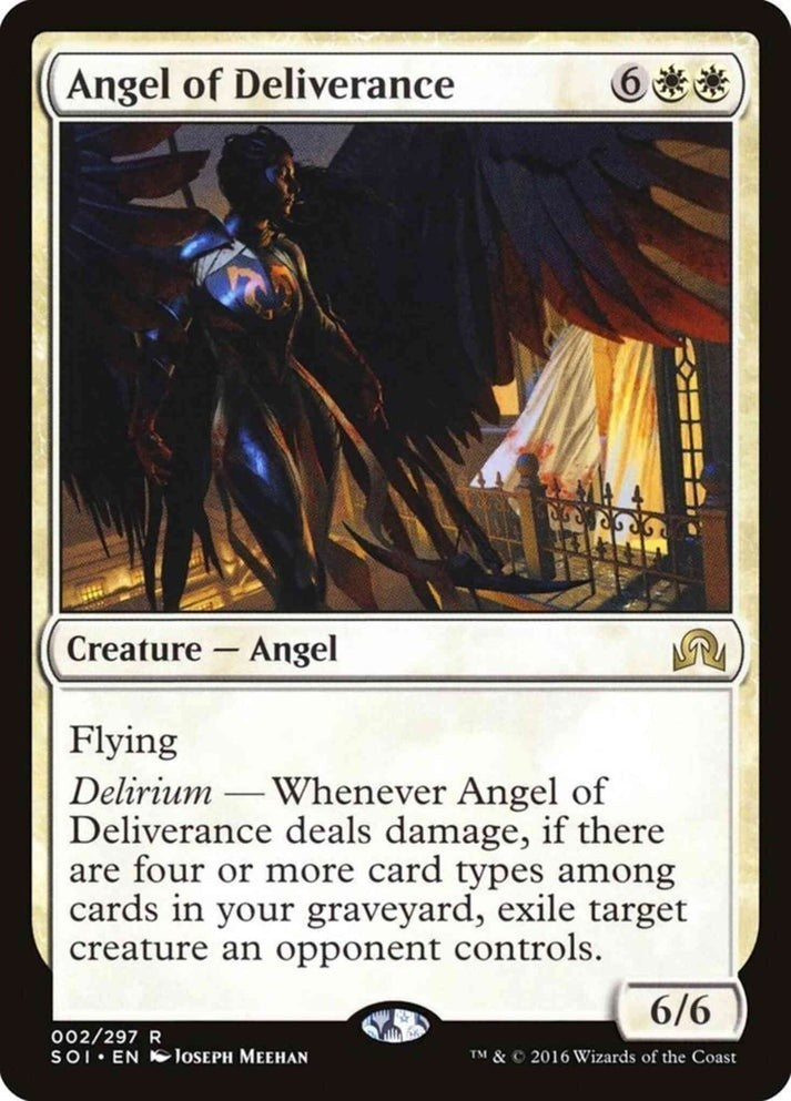 Angel of Deliverance (LP-NM) ~ Rare from Shadows Over innistrad #2 MTG