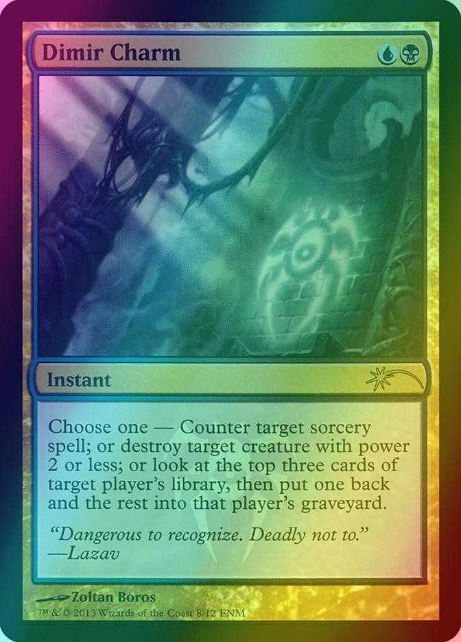 Dimir Charm (LP-NM) ~ Friday Night Magic Promo  #8 MTG