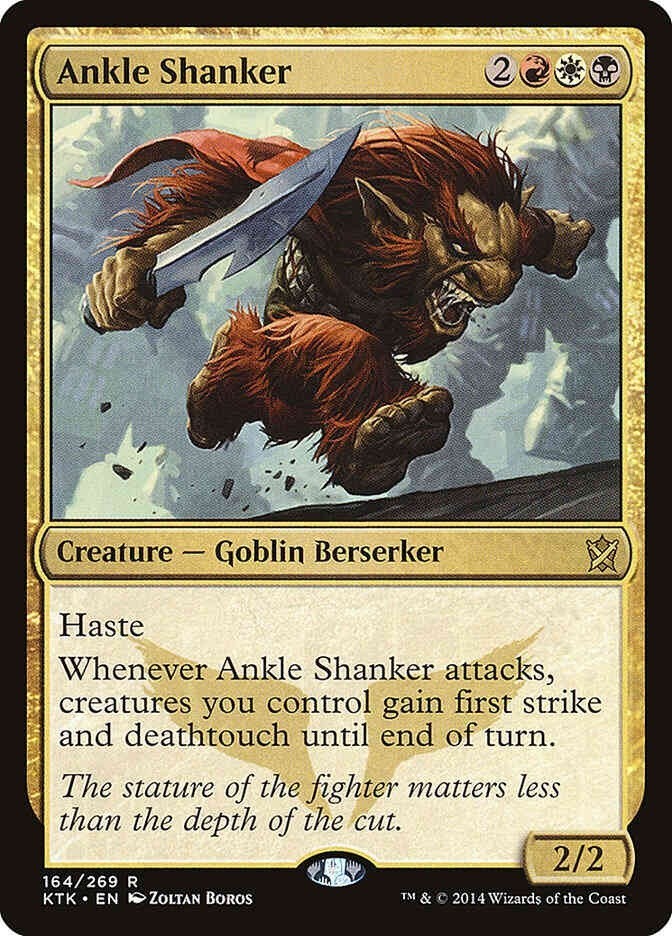 Ankle Shanker (LP-NM) ~ Rare from Khans of Tarkir #164 MTG