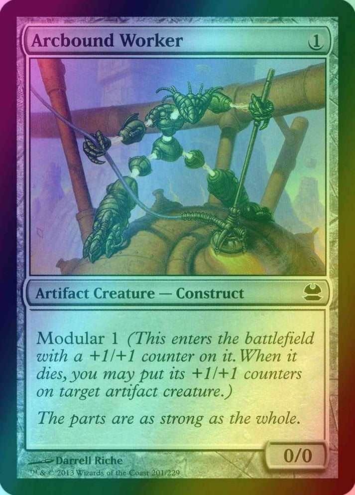 Arcbound Worker FOIL (LP-NM) ~ Modern Masters #201 MTG