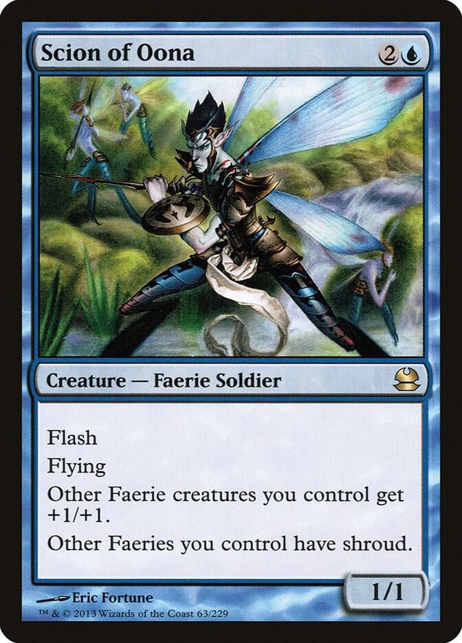 Scion of Oona #63 (LP-NM) RARE from Modern Masters MTG 2013