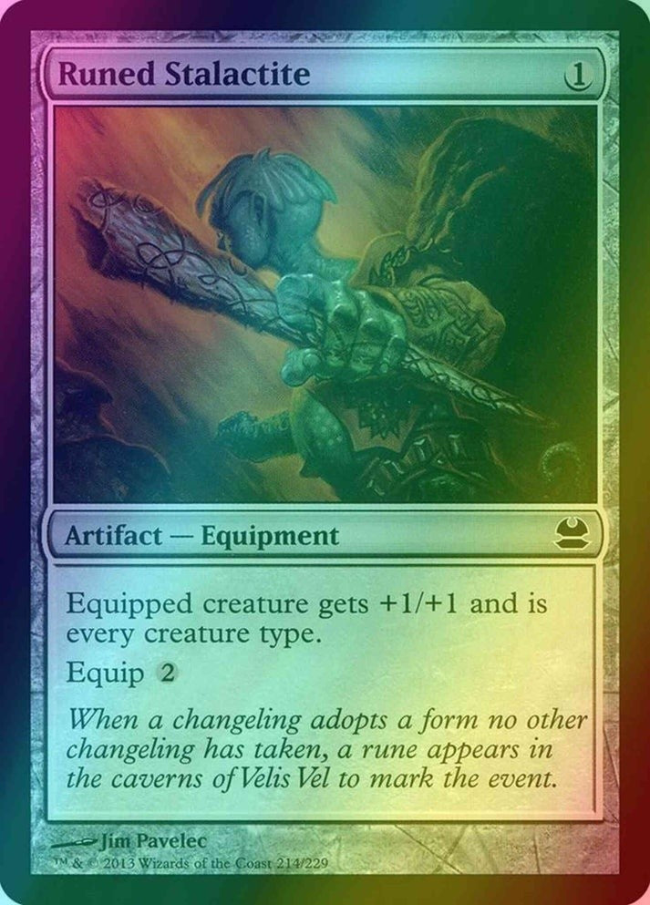 Runed Stalactite FOIL (LP-NM) ~ Modern Masters #260 MTG