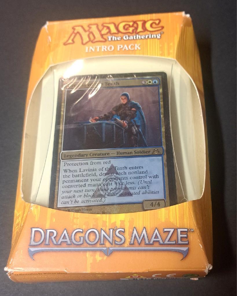 Magic the Gathering Dragon's maze AZORIUS AUTHORITY Intro Pack ~ Sealed
