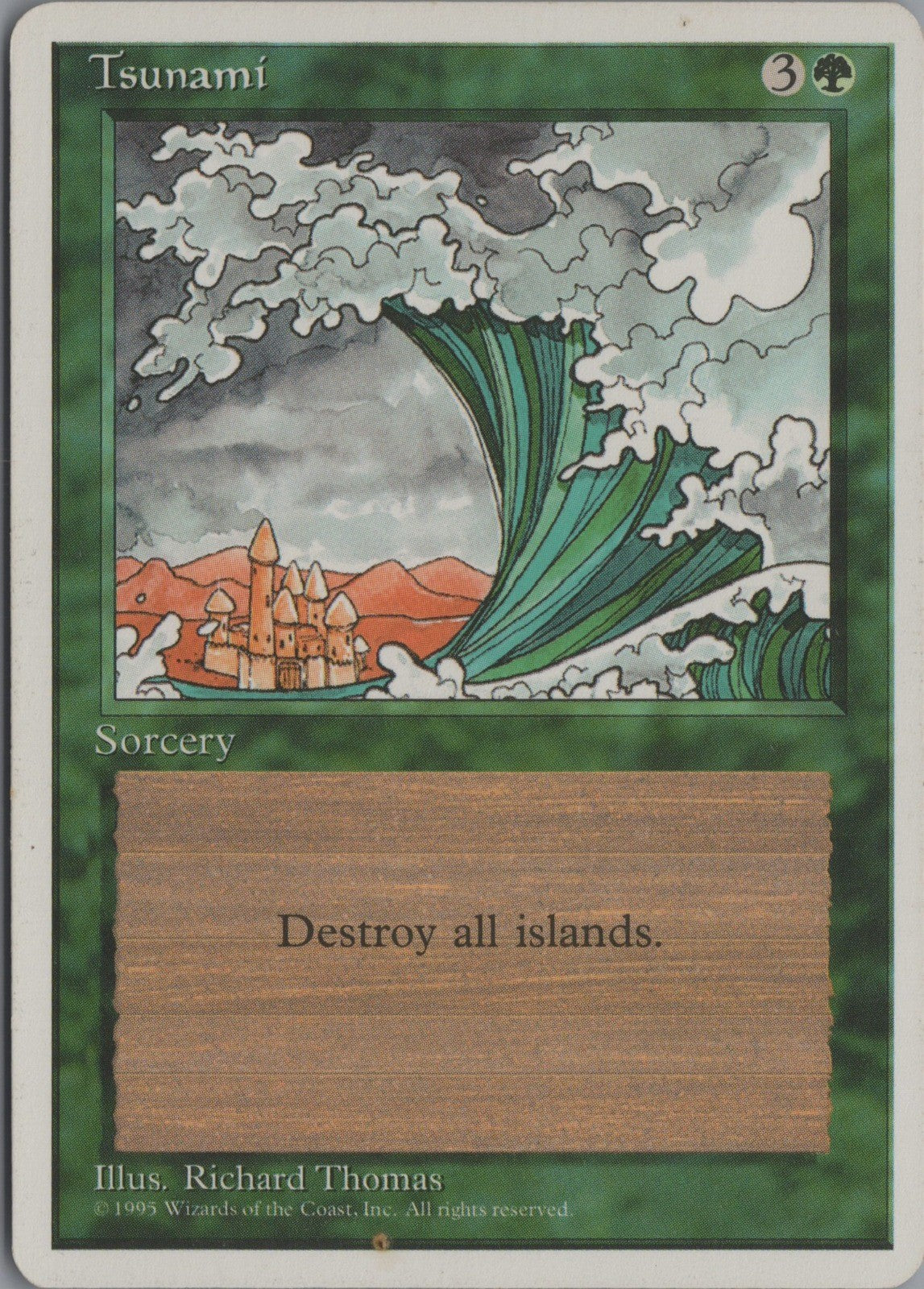Tsunami #334 (LP) from Fifth Edition MTG 1997