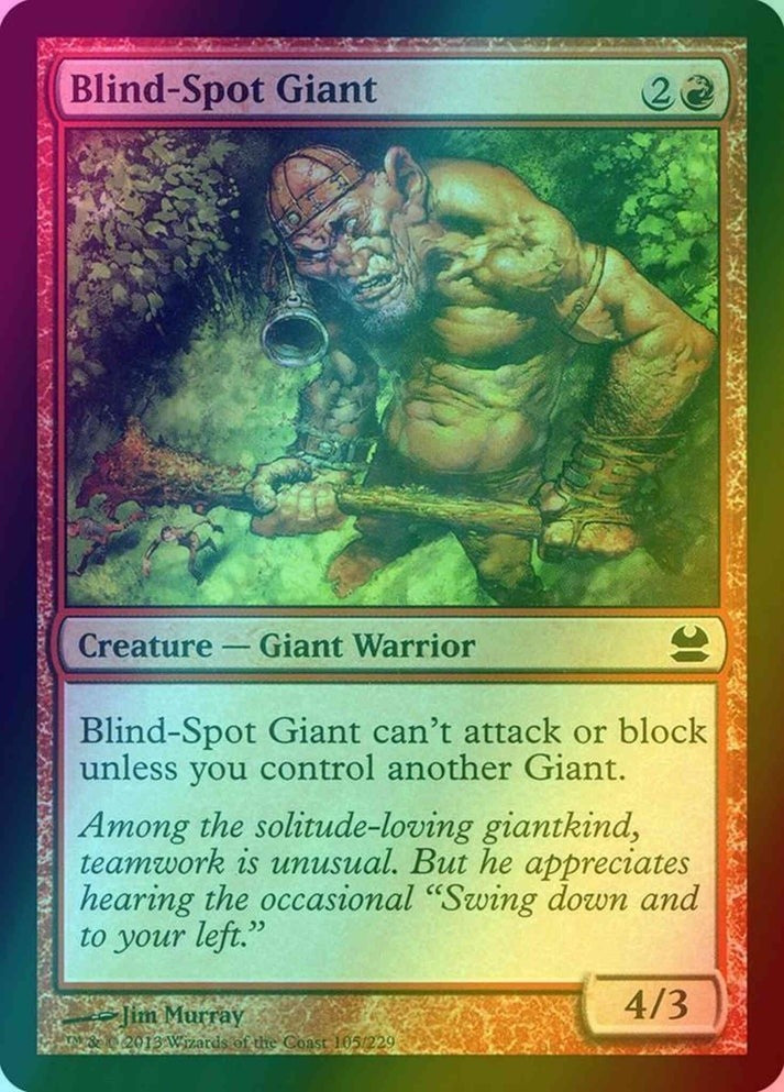 Blind-Spot Giant FOIL (LP-NM) ~ Modern Masters #105 MTG