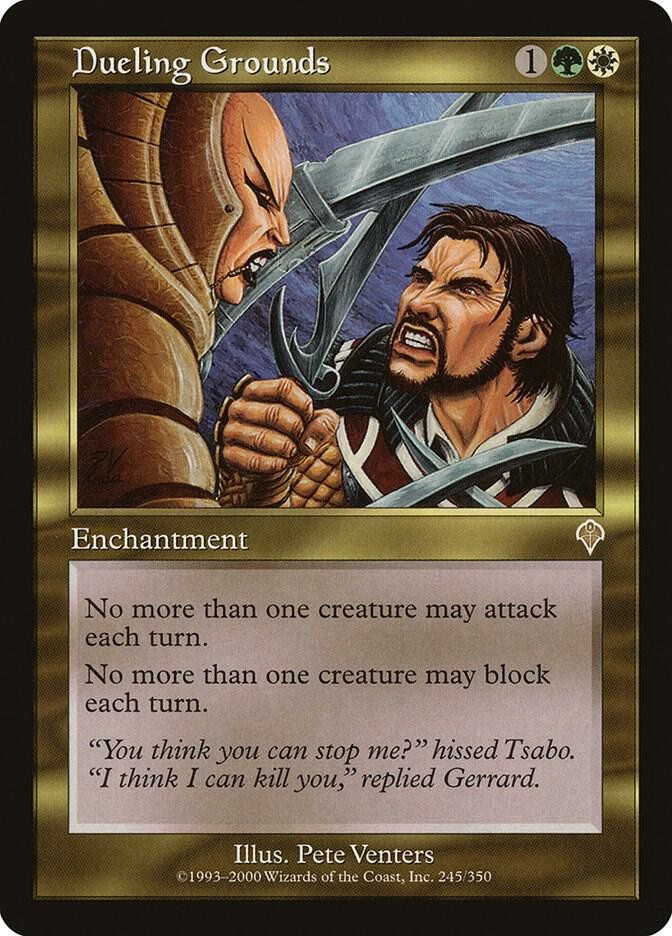 Dueling Grounds (LP-NM) Rare from Invasion # 245 MTG