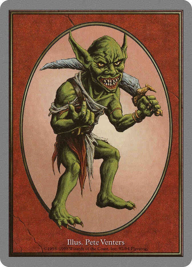 MTG 1x Goblin Token (Lp-NM) from Unglued